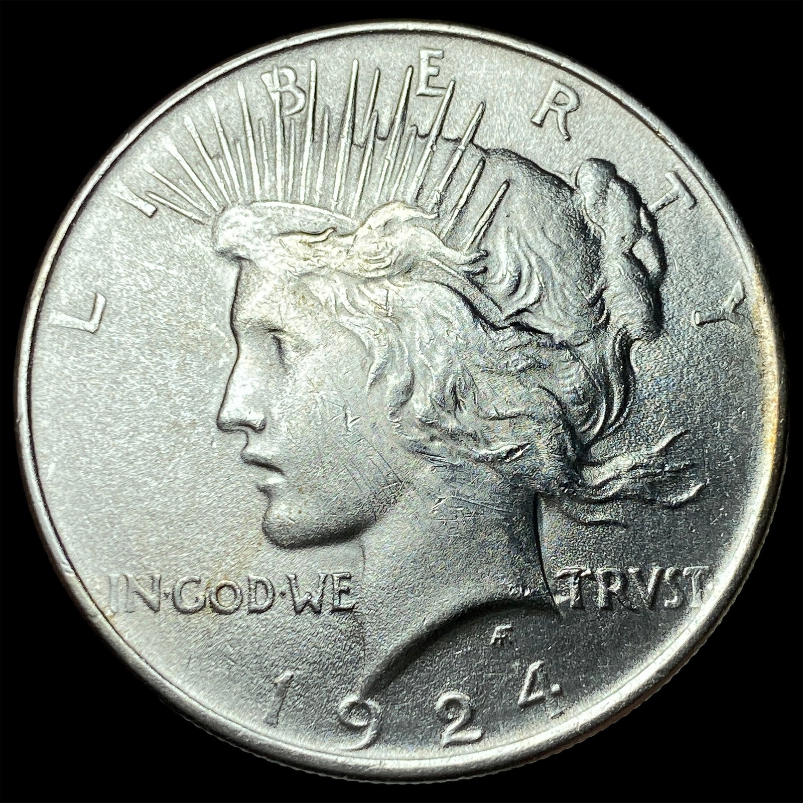 1924 Silver Peace Dollar UNCIRCULATED (1 of 2)