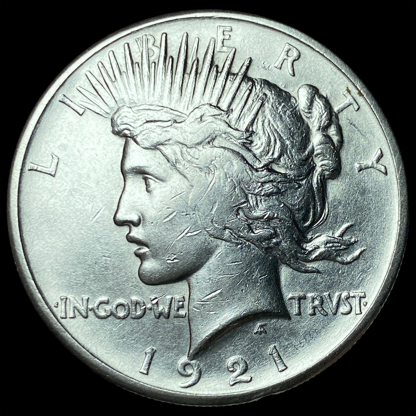 1921 Silver Peace Dollar UNCIRCULATED (1 of 2)