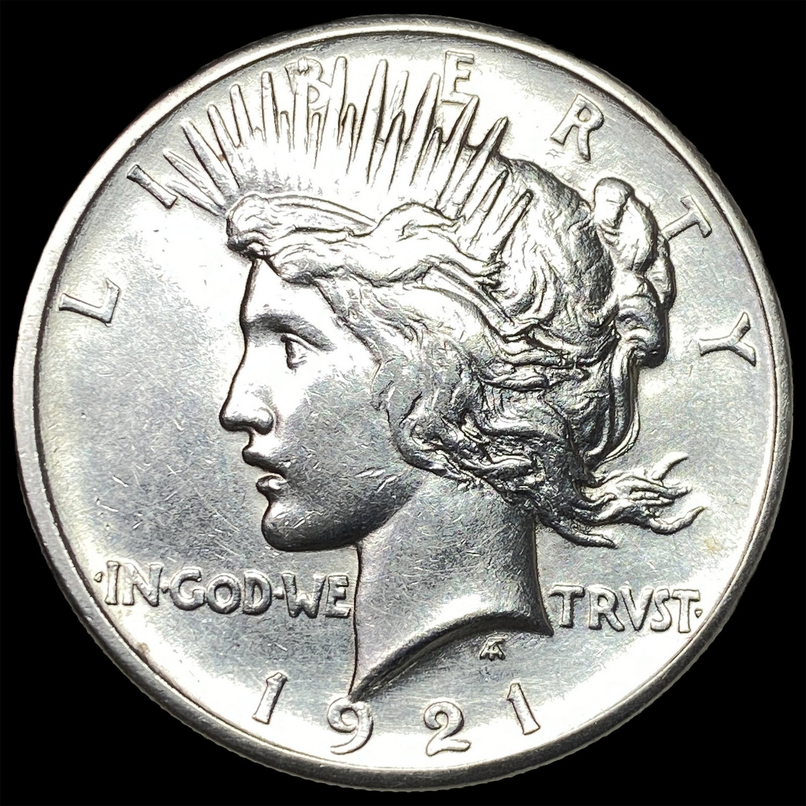 1921 Silver Peace Dollar UNCIRCULATED: 1921 Silver Peace Dollar UNCIRCULATED