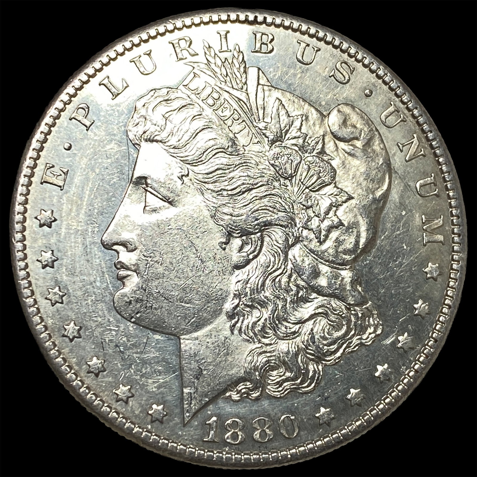 1880-S Morgan Silver Dollar CHOICE BU: 1880-S Morgan Silver Dollar CHOICE BU