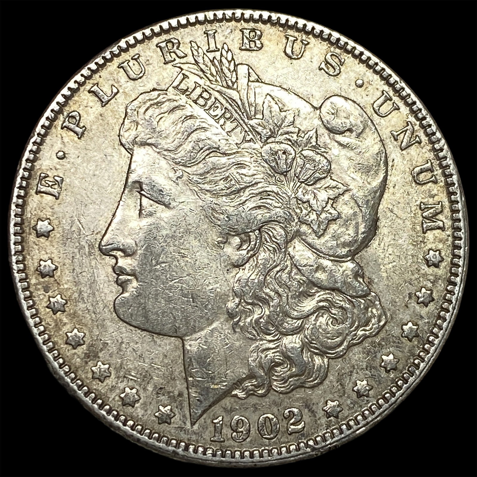 1902 Morgan Silver Dollar CLOSELY UNCIRCULATED: 1902 Morgan Silver Dollar CLOSELY UNCIRCULATED