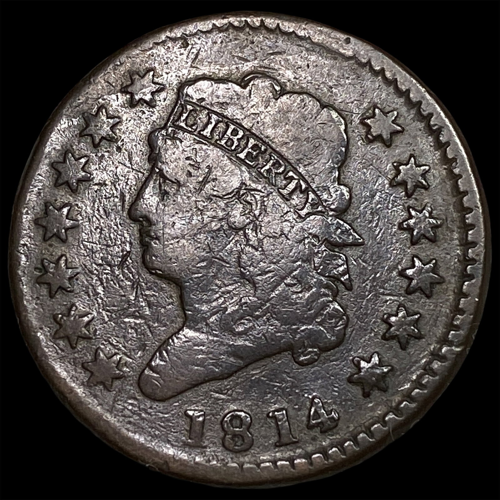 1814 Classic Head Large Cent LIGHTLY CIRCULATED (1 of 2)