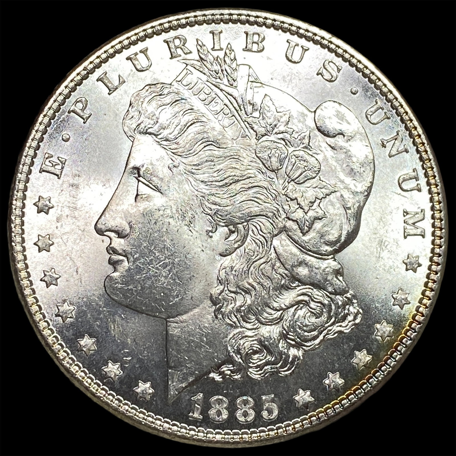 1885 Morgan Silver Dollar CHOICE BU (1 of 2)