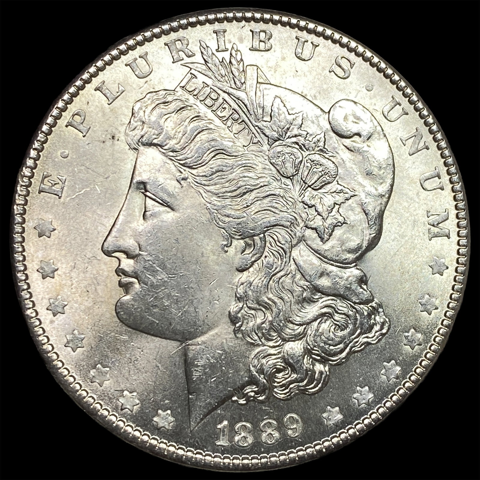1889 Morgan Silver Dollar CHOICE BU: 1889 Morgan Silver Dollar CHOICE BU
