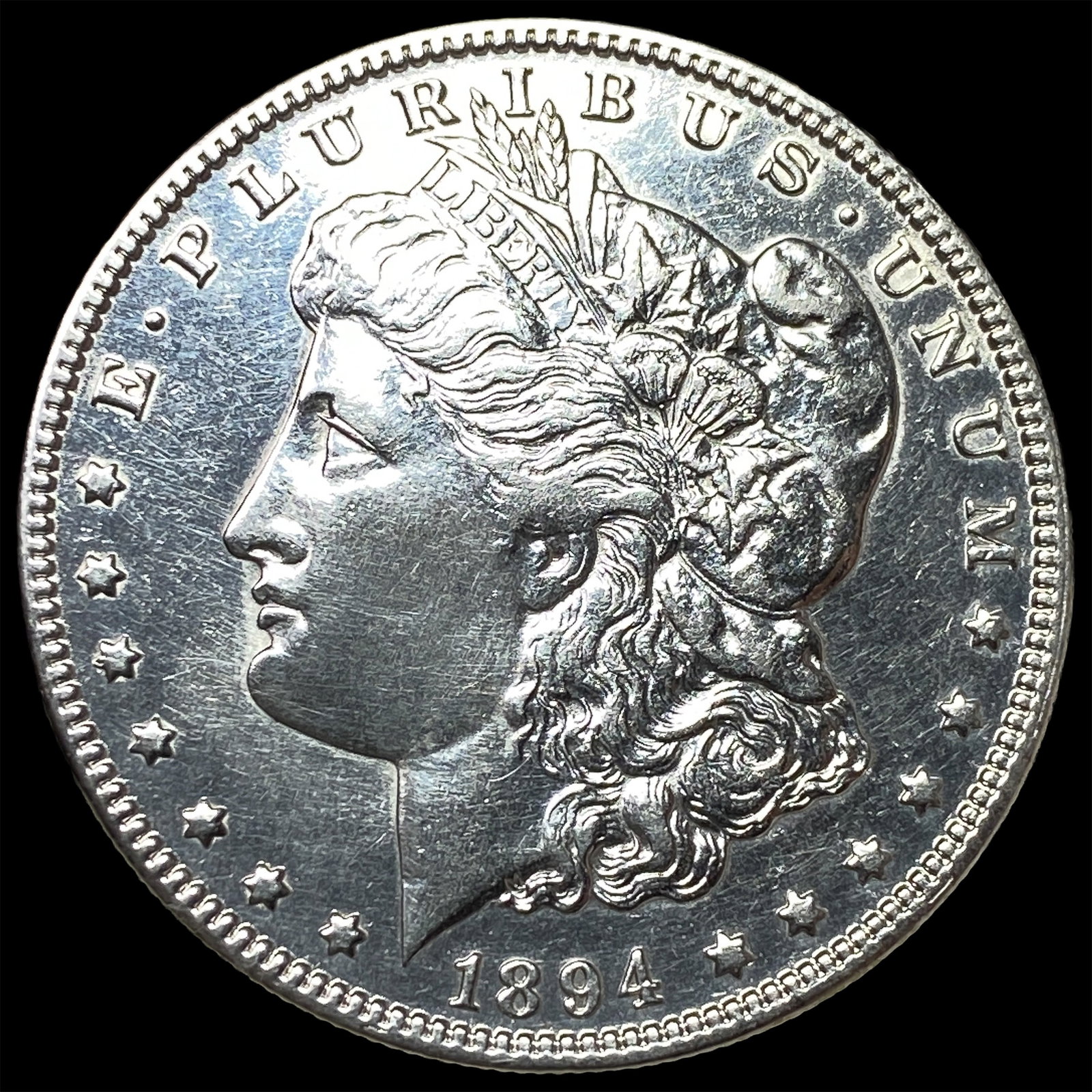 1894-O Silver Morgan Dollar CHOICE AU: 1894-O Silver Morgan Dollar CHOICE AU