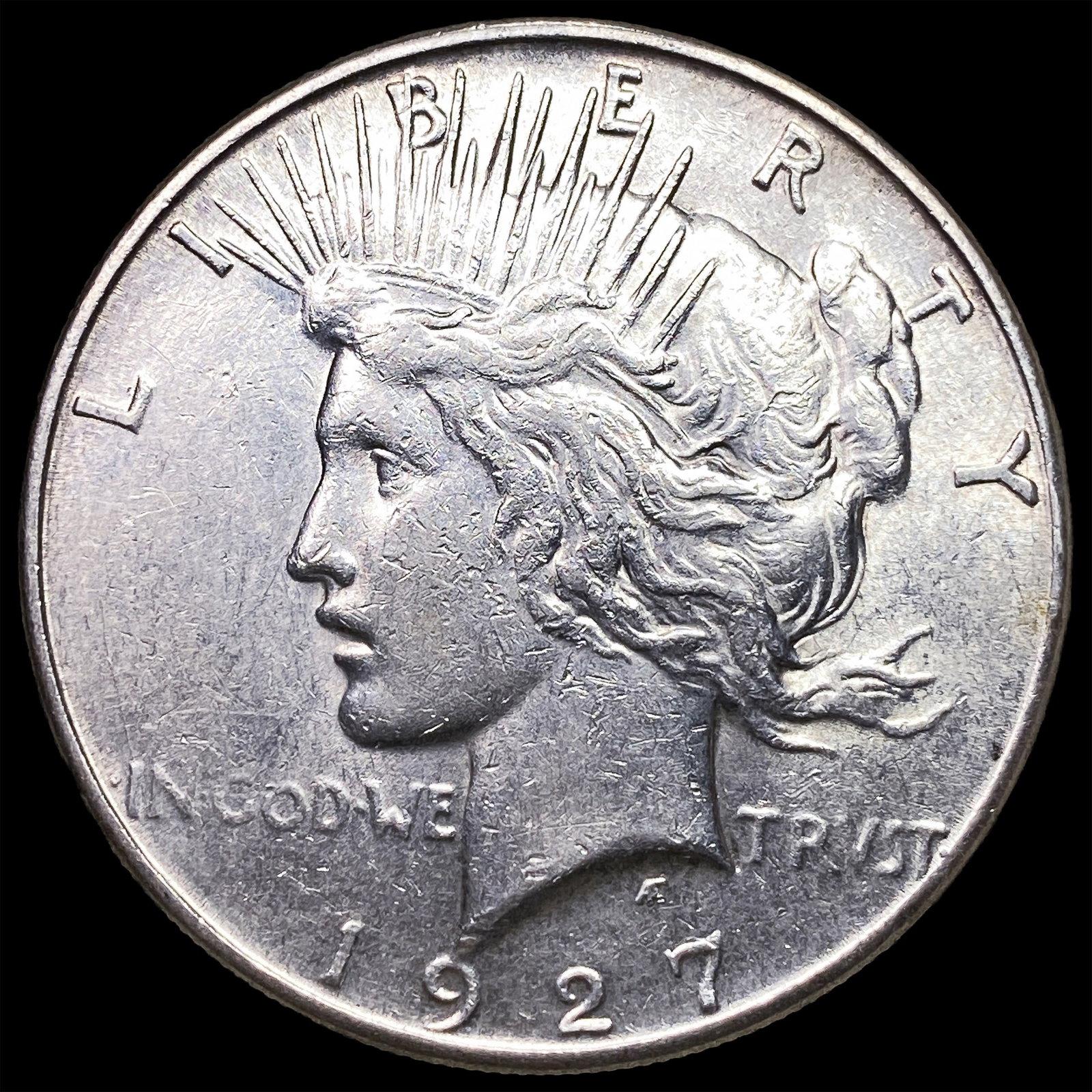1927-S Silver Peace Dollar UNCIRCULATED: 1927-S Silver Peace Dollar UNCIRCULATED