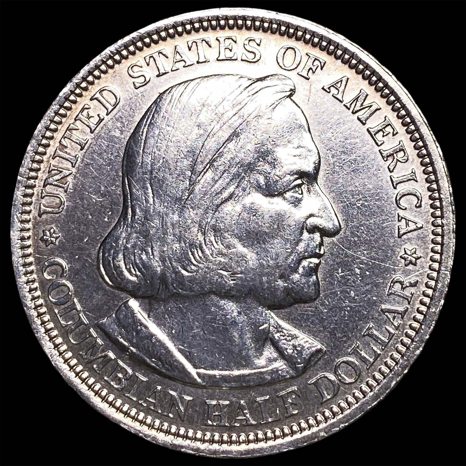 1892 Silver Columbian Expo Half Dollar UNCIRCULATED: 1892 Silver Columbian Expo Half Dollar UNCIRCULATED