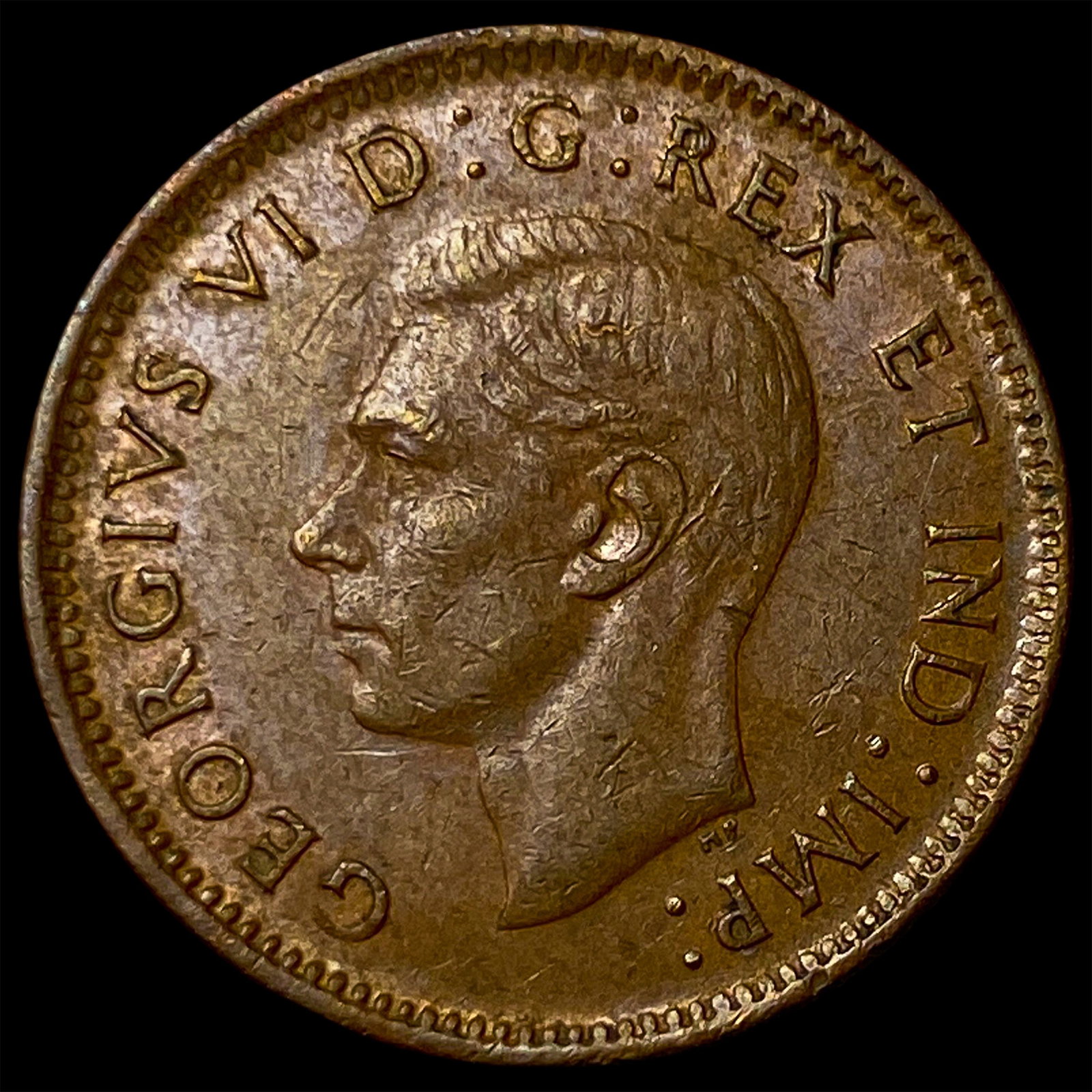 1943 Canada Bronze 1 Cent: 1943 Canada Bronze 1 Cent