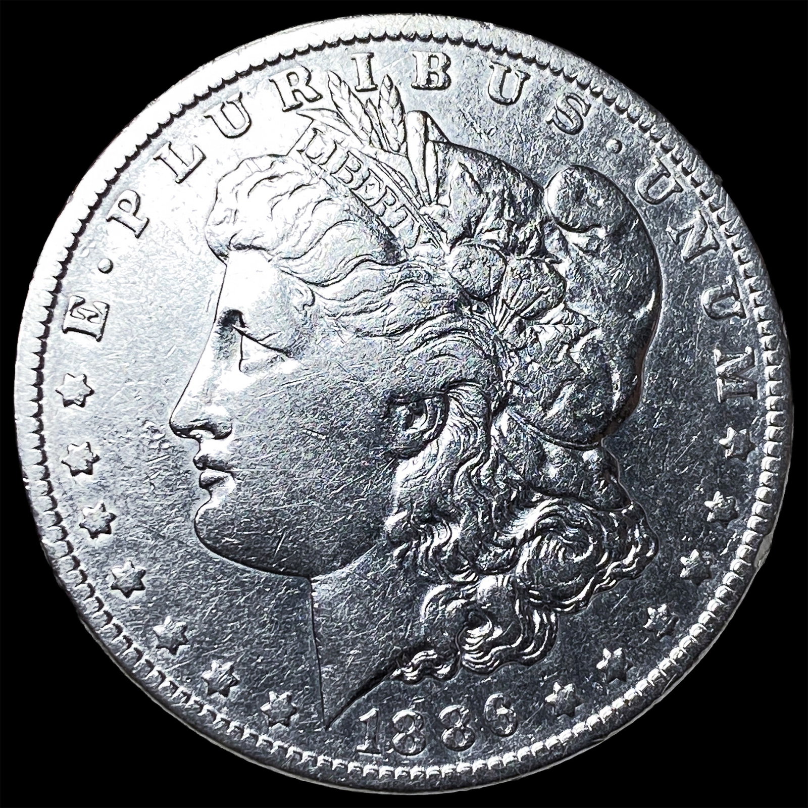 1886-O Silver Morgan Dollar CLOSELY UNCIRCULATED: 1886-O Silver Morgan Dollar CLOSELY UNCIRCULATED