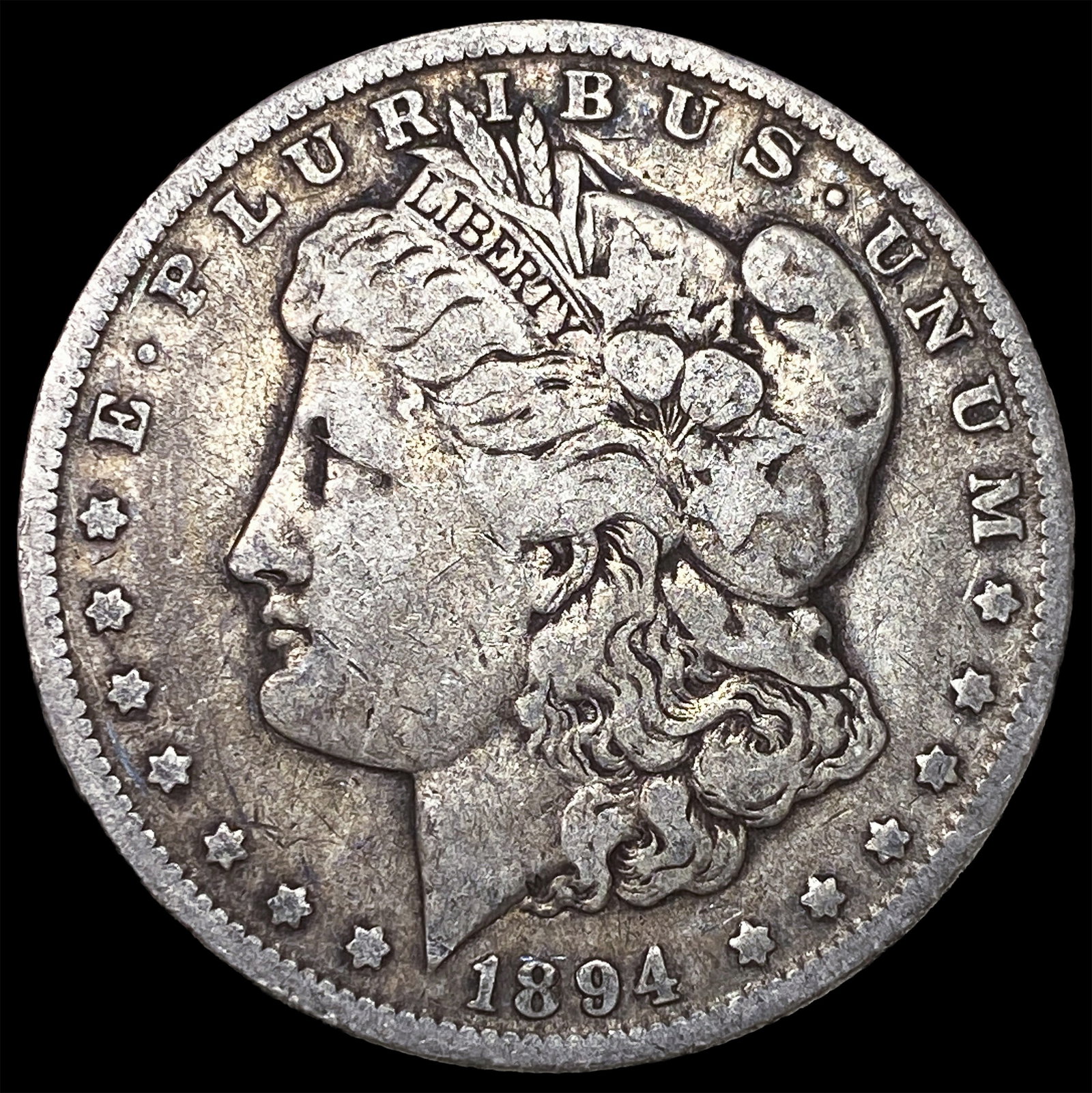 1894-O Silver Morgan Dollar LIGHTLY CIRCULATED: 1894-O Silver Morgan Dollar LIGHTLY CIRCULATED
