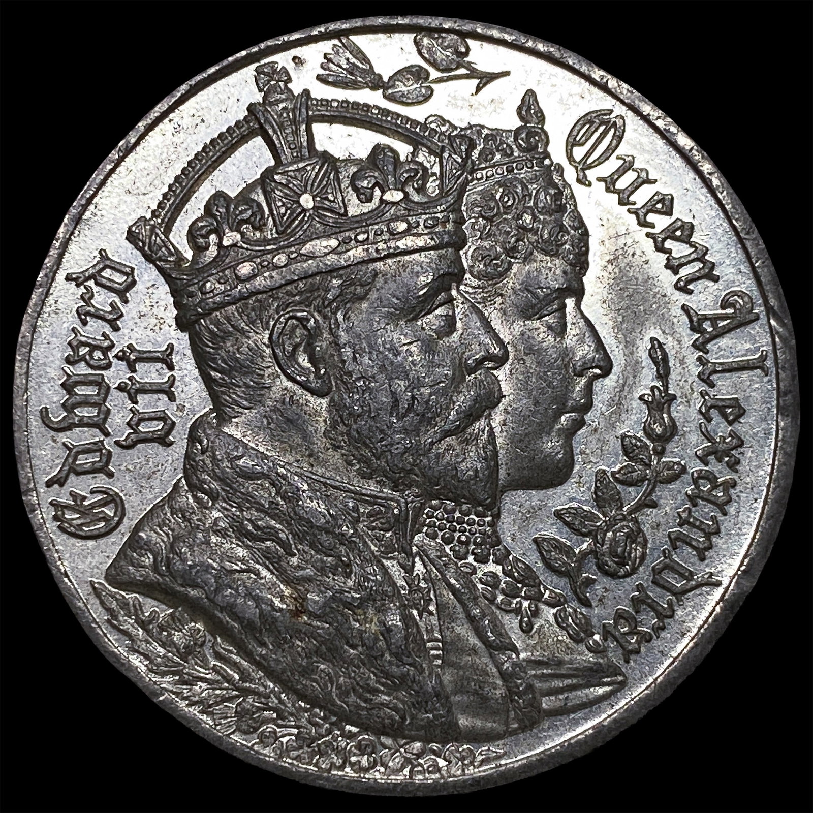 1902 Edward VII Coronation Medal CHOICE AU (1 of 2)