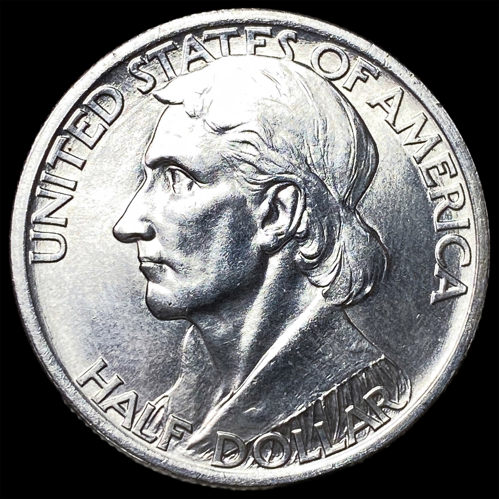 1936 Silver Daniel Boone Half Dollar GEM BU (1 of 2)