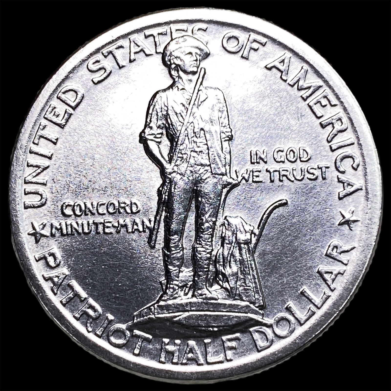 1925 Silver Lexington-Concord Half Dollar GEM BU: 1925 Silver Lexington-Concord Half Dollar GEM BU