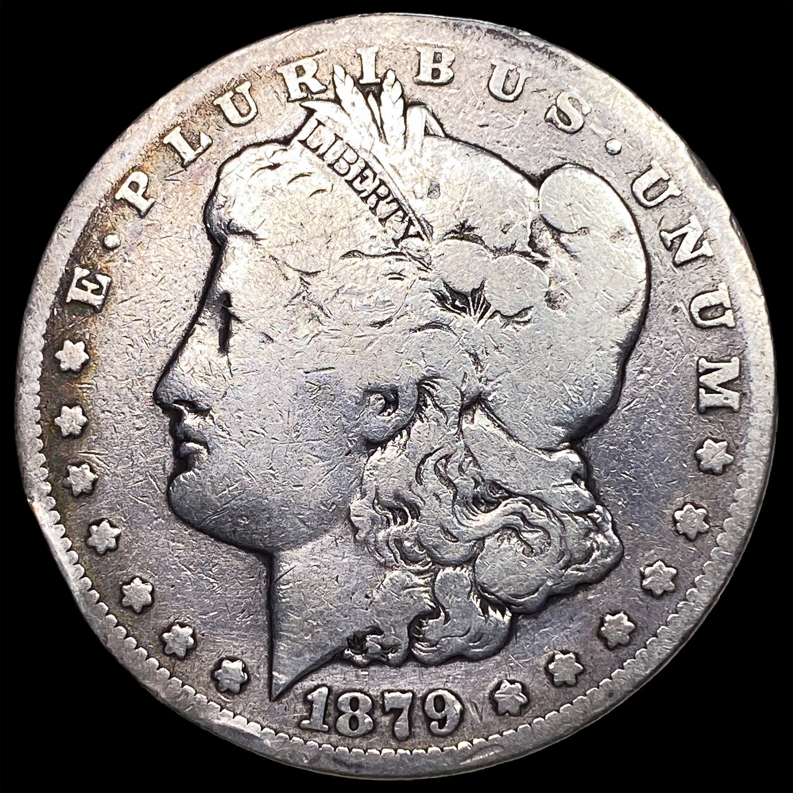 1879-CC Morgan Silver Dollar LIGHTLY CIRCULATED: 1879-CC Morgan Silver Dollar LIGHTLY CIRCULATED
