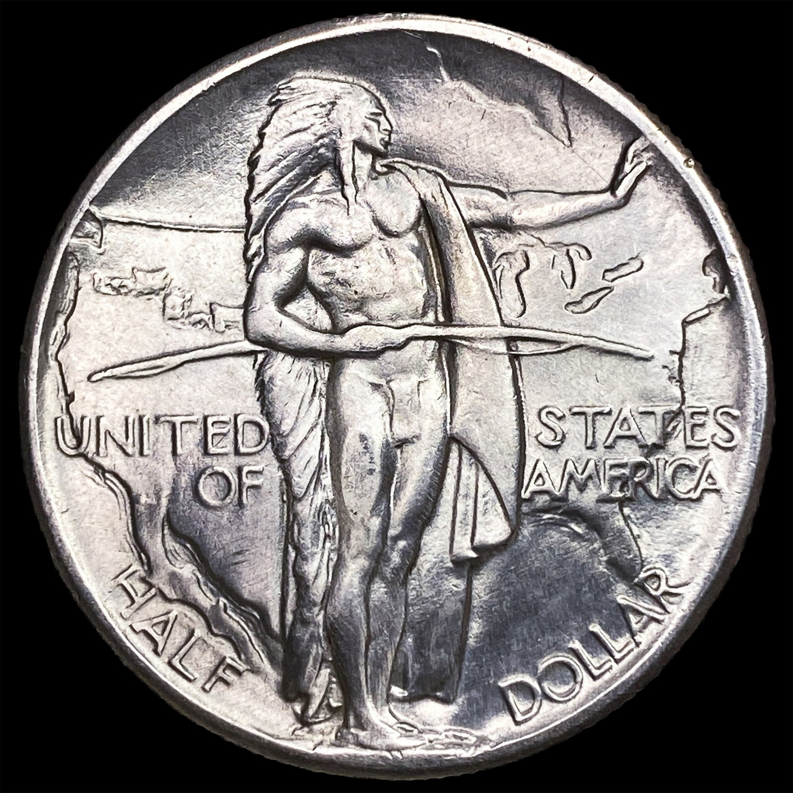 1926 Silver Oregon Trail Half Dollar UNCIRCULATED (1 of 2)