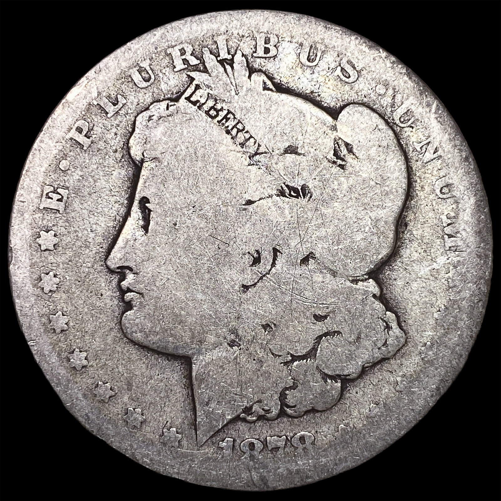 1878-CC Morgan Silver Dollar NICELY CIRCULATED: 1878-CC Morgan Silver Dollar NICELY CIRCULATED