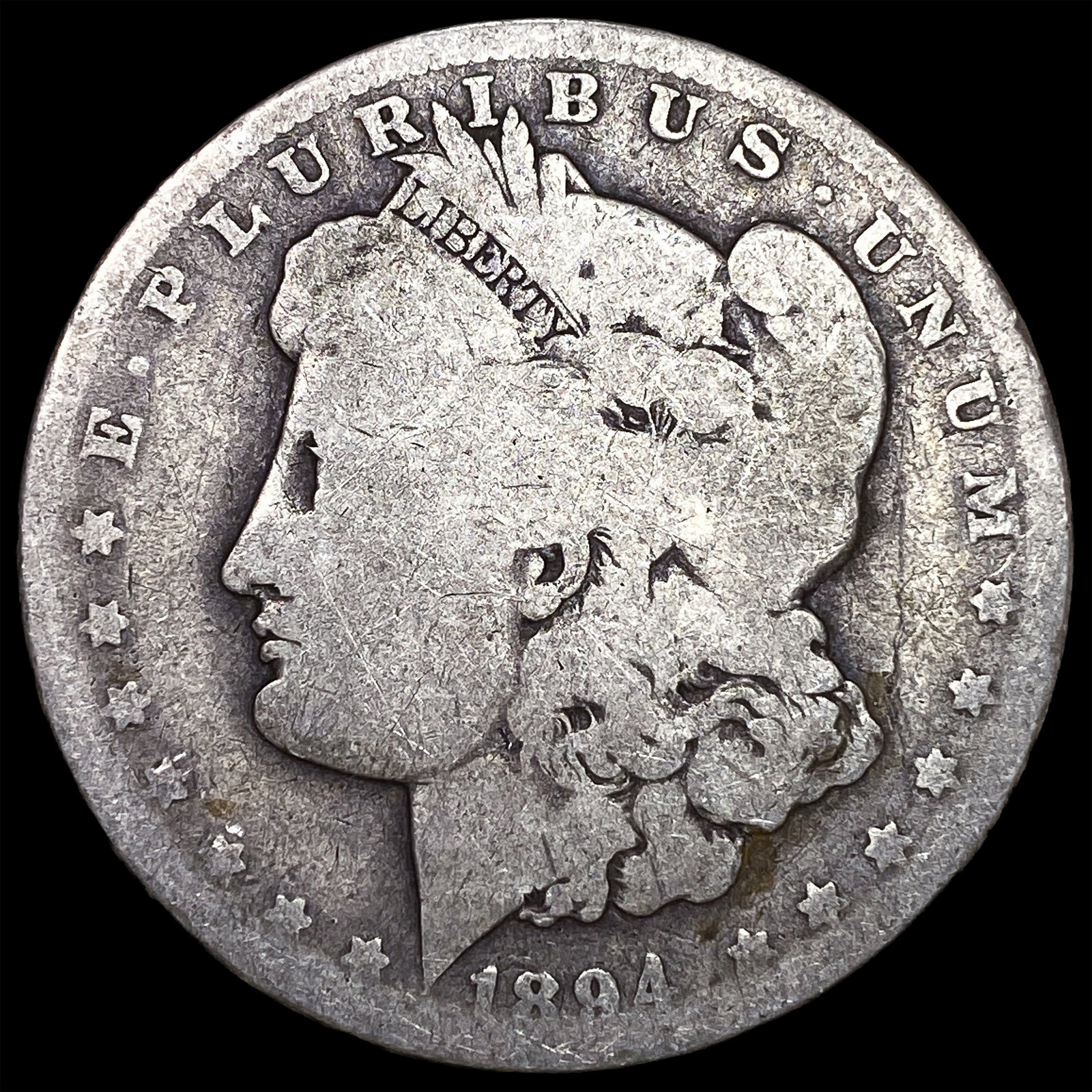1894-O Silver Morgan Dollar NICELY CIRCULATED: 1894-O Silver Morgan Dollar NICELY CIRCULATED