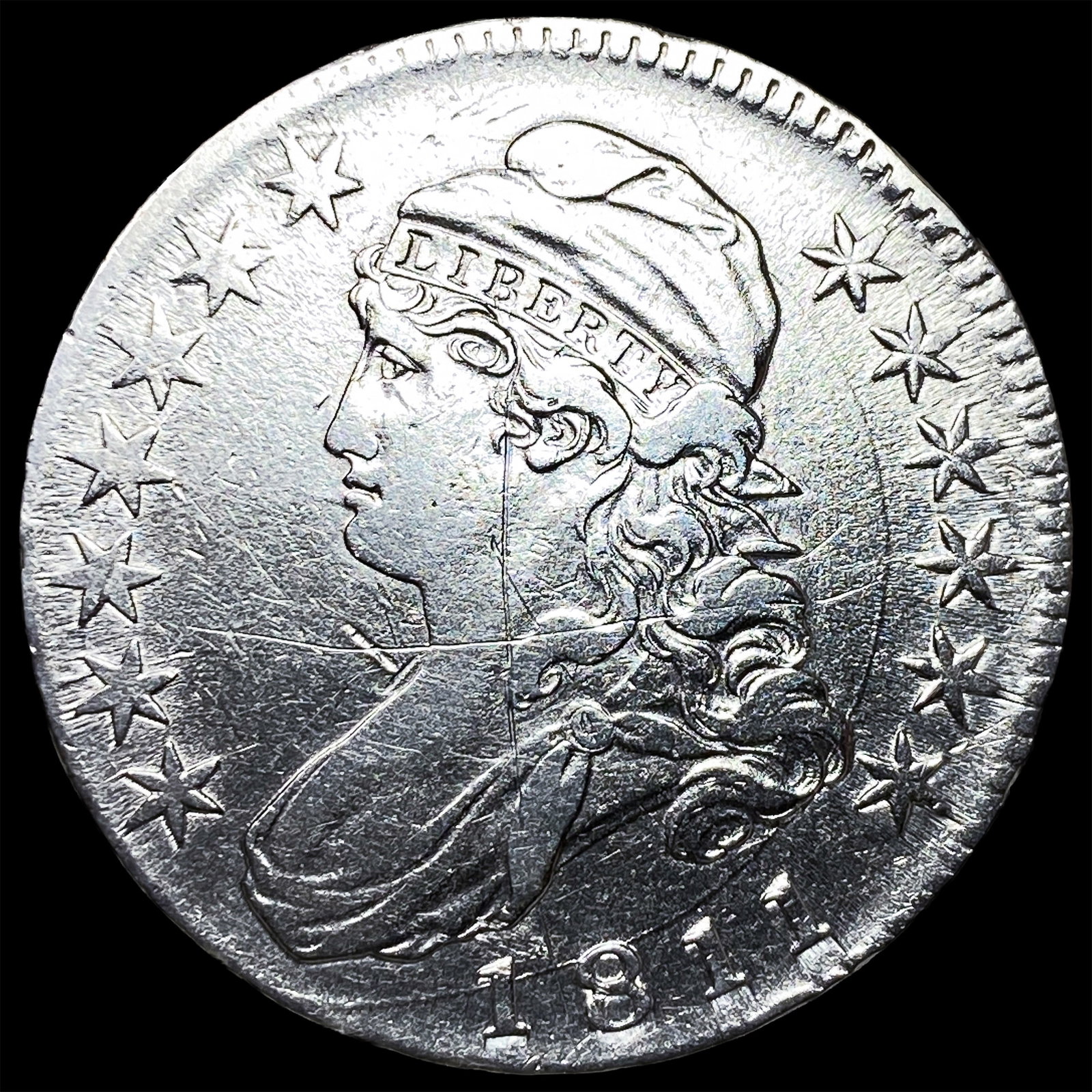 1811 Capped Bust Half Dollar HIGH GRADE: 1811 Capped Bust Half Dollar HIGH GRADE