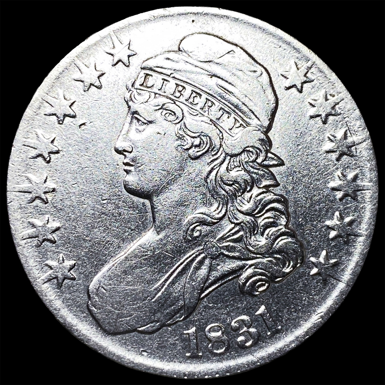 1831 Capped Bust Half Dime CLOSELY UNCIRCULATED (1 of 2)