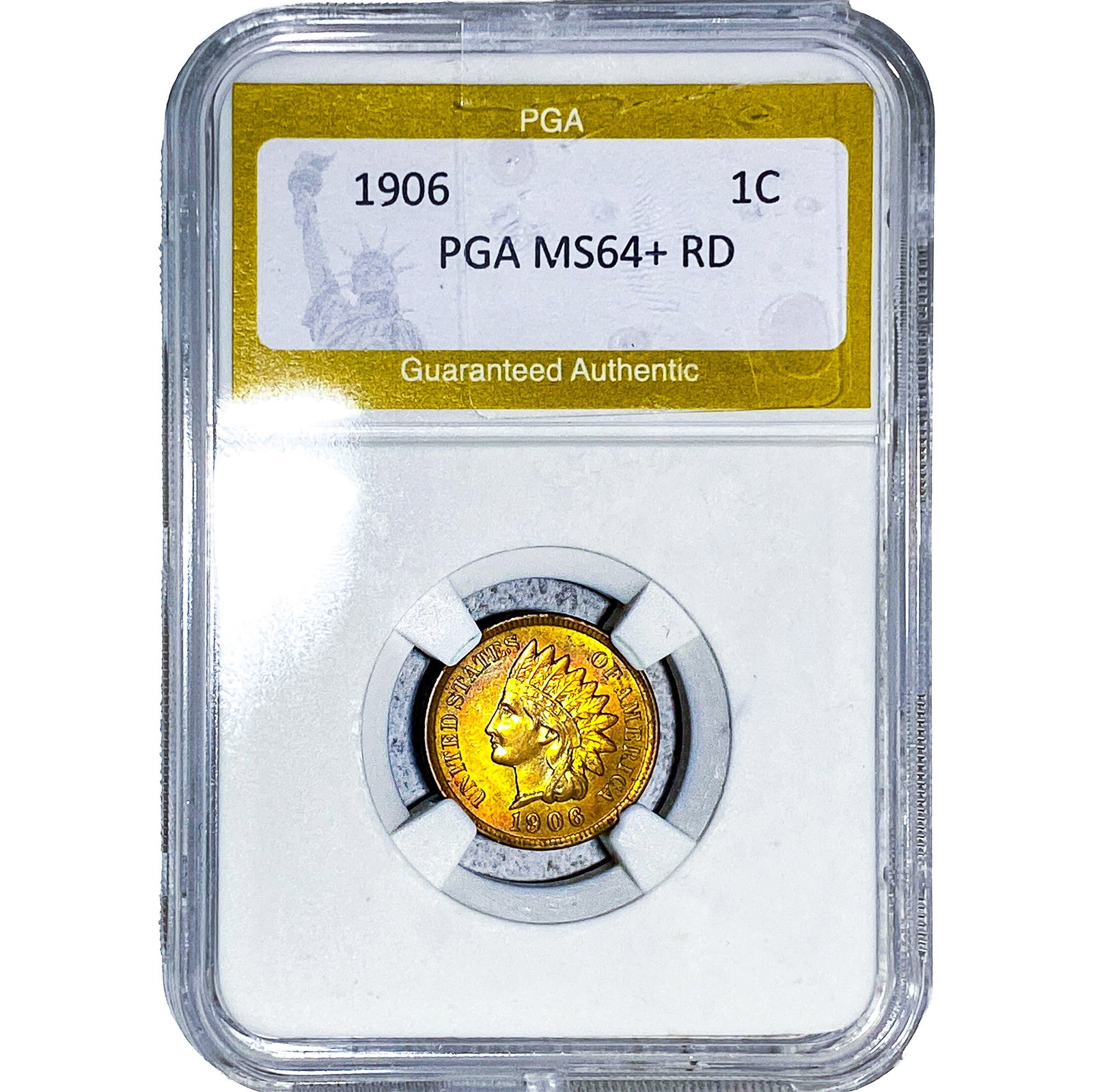 1906 Indian Head Cent PGA MS64+ RD (1 of 2)