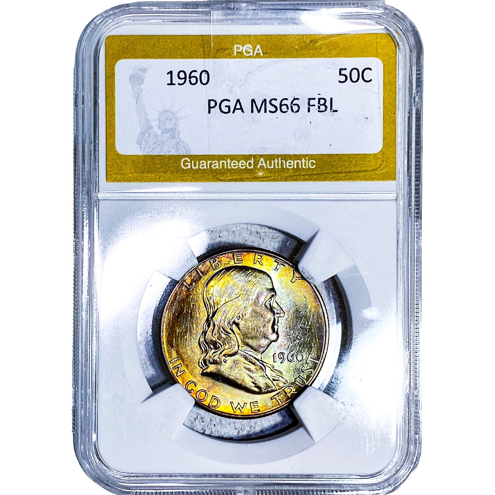 1960 Franklin Half Dollar PGA MS66 FBL (1 of 2)