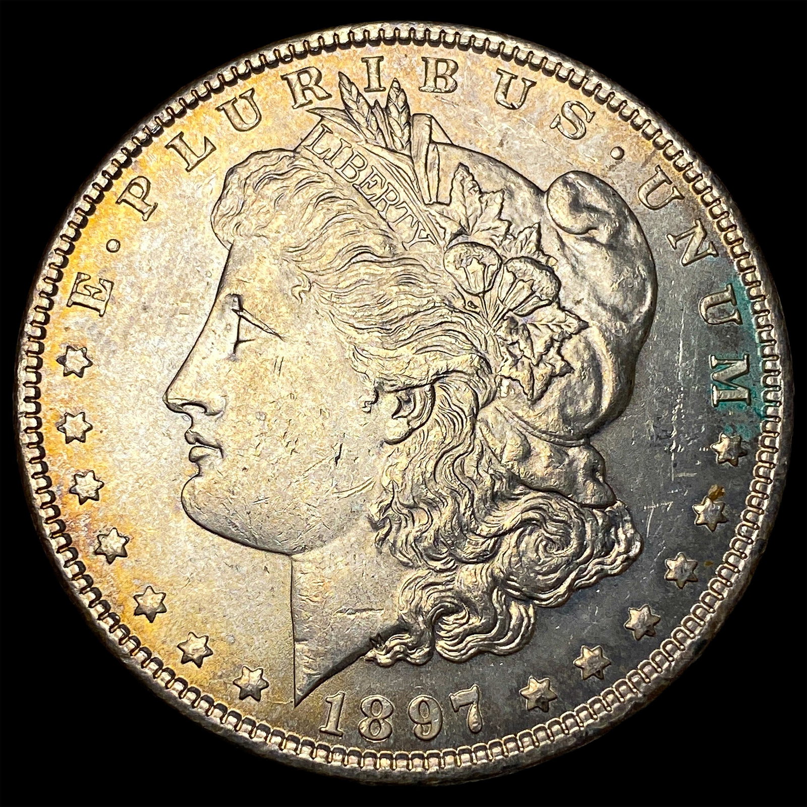 1897 Morgan Silver Dollar UNCIRCULATED: 1897 Morgan Silver Dollar UNCIRCULATED