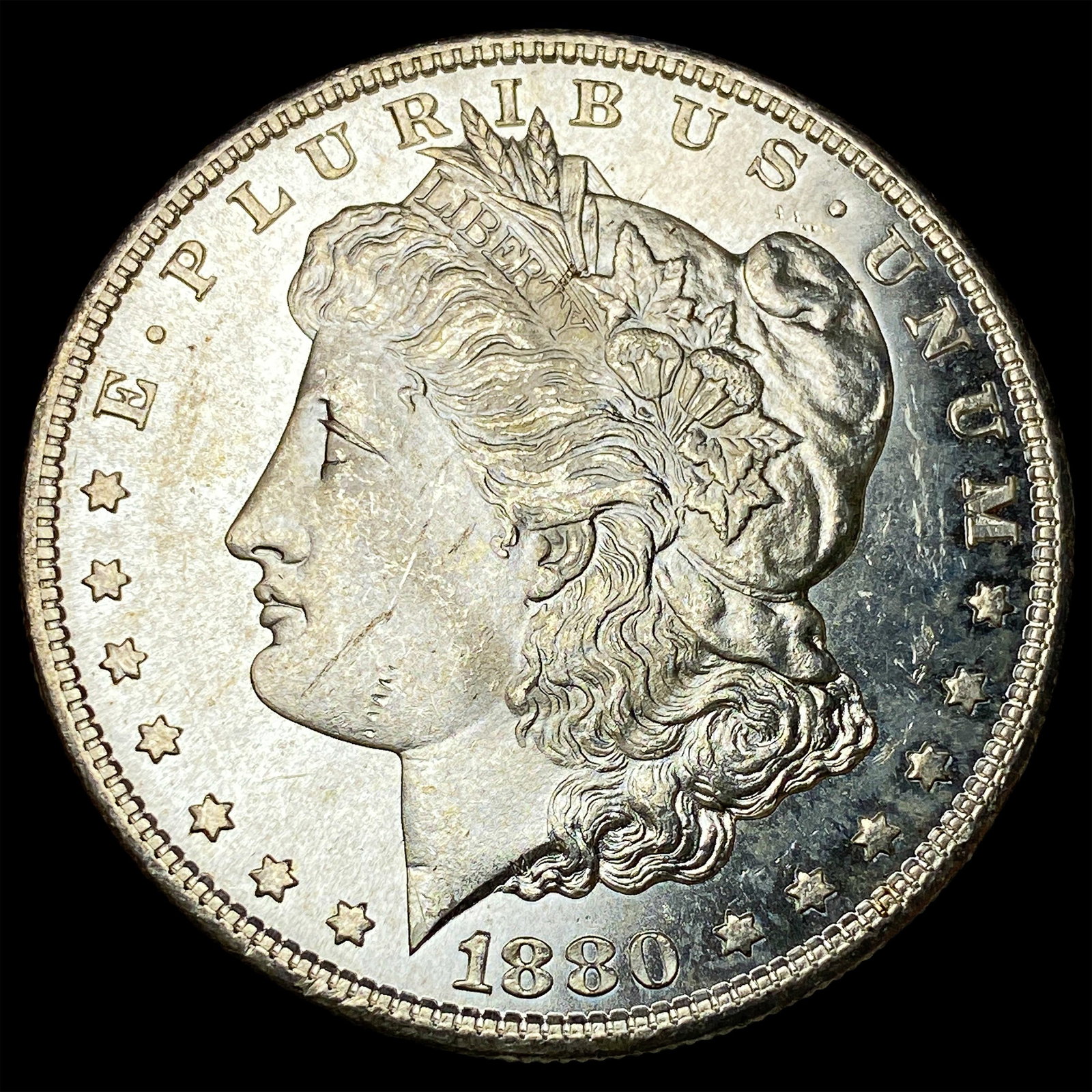 1880-S Silver Morgan Dollar CHOICE BU: 1880-S Silver Morgan Dollar CHOICE BU