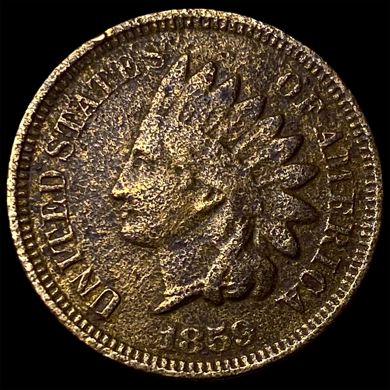 1859 Indian Head Cent LIGHTLY CIRCULATED: 1859 Indian Head Cent LIGHTLY CIRCULATED