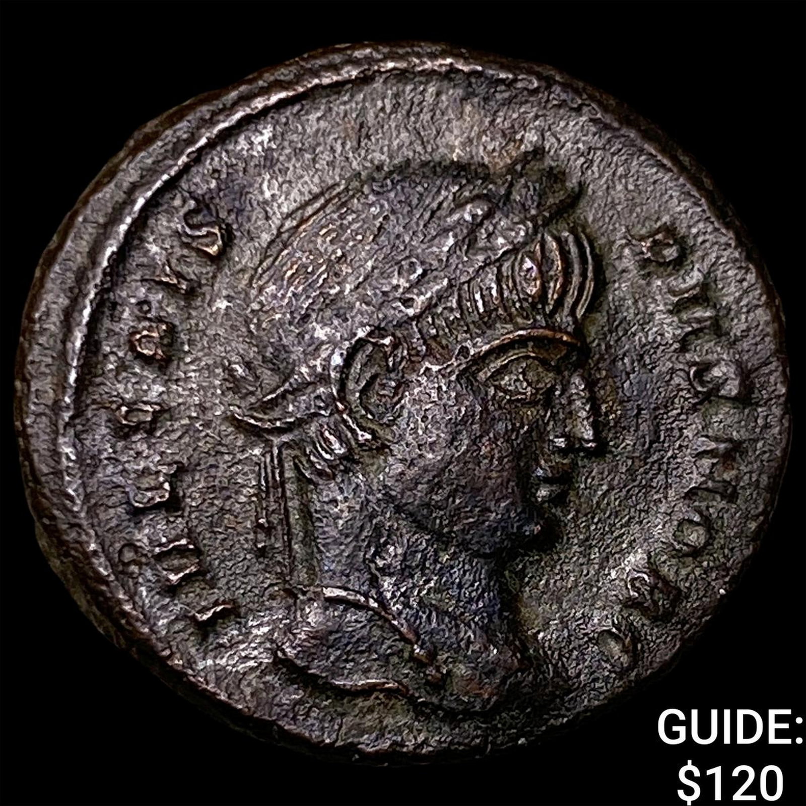 Roman Crispus 317-326 AD Bronze AE 3 (1 of 2)
