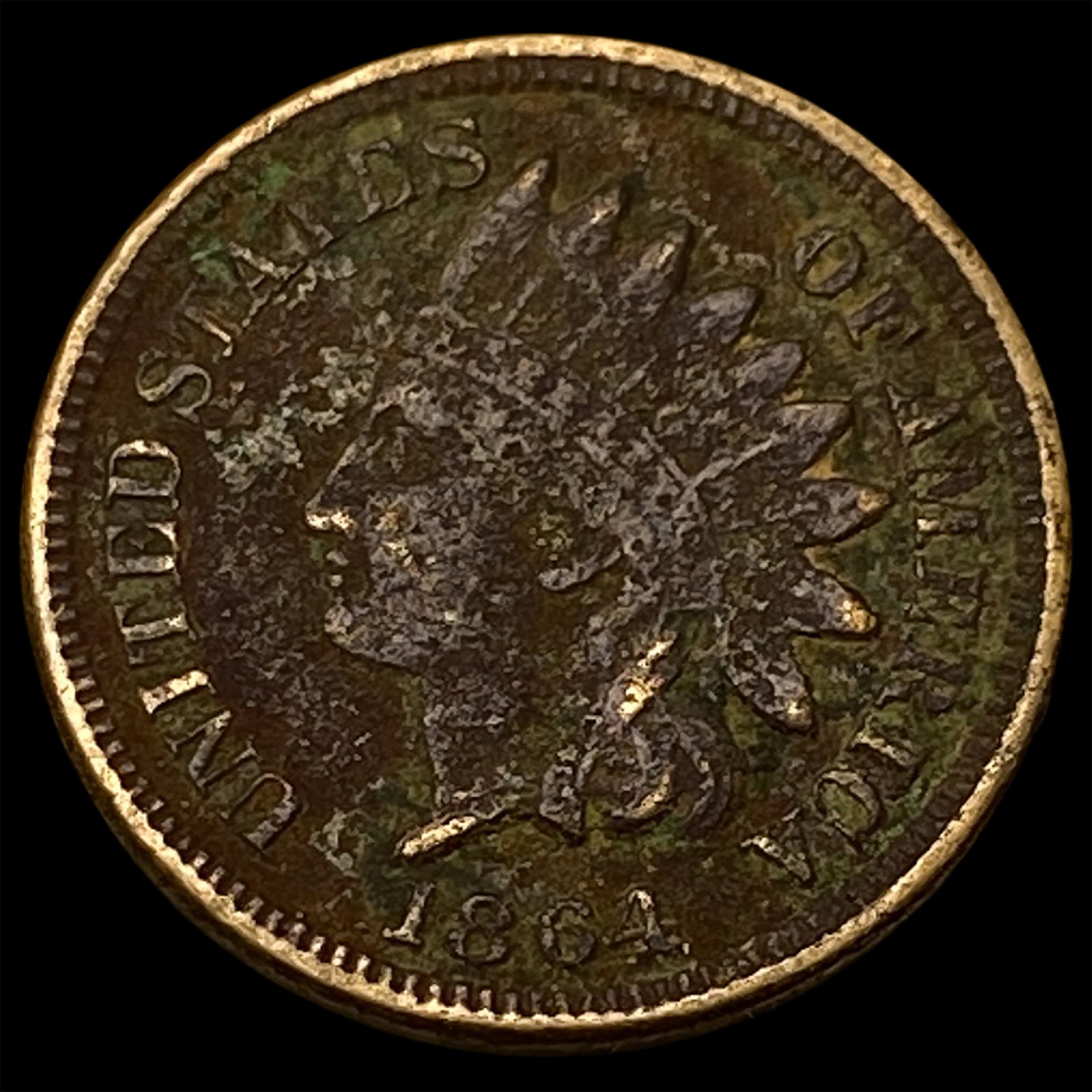 1864 Indian Head Cent UNKNOWN GRADE: 1864 Indian Head Cent UNKNOWN GRADE