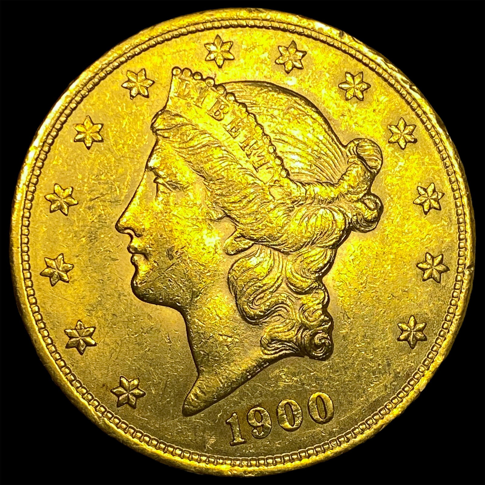 1900 Liberty Head $20 Double Eagle UNCIRCULATED (1 of 2)