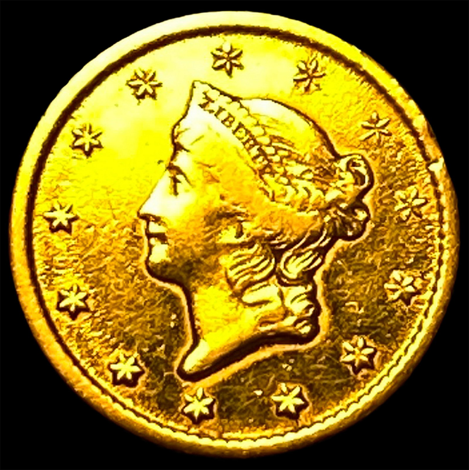 1851 Gold $1 Liberty Head Type 1 HIGH GRADE: 1851 Gold $1 Liberty Head Type 1 HIGH GRADE