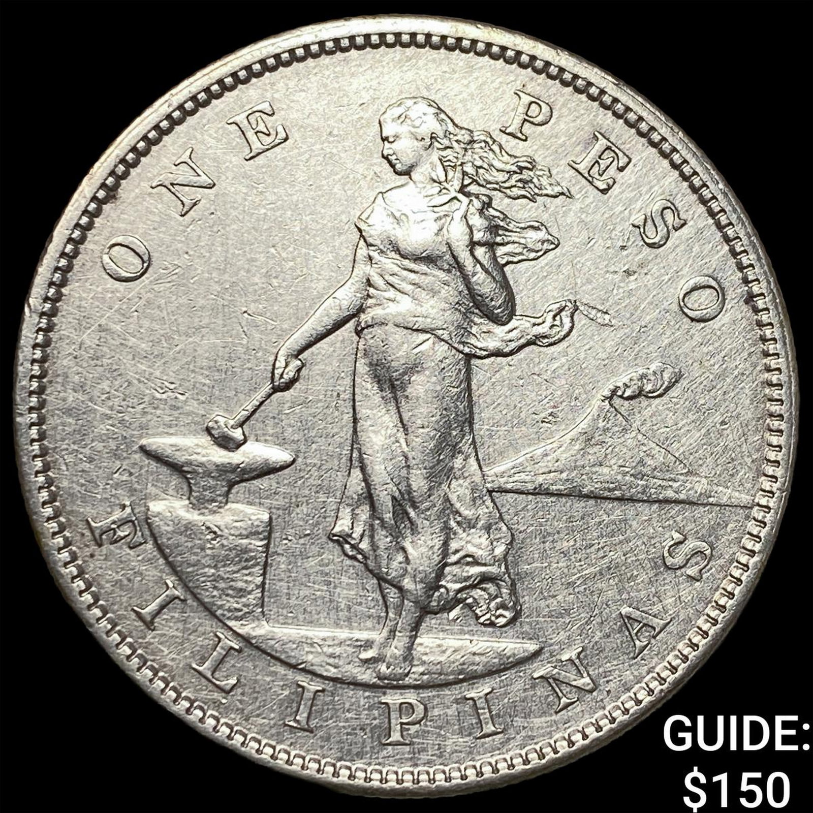 1904-S U.S.-Philippines Silver Peso: 1904-S U.S.-Philippines Silver Peso