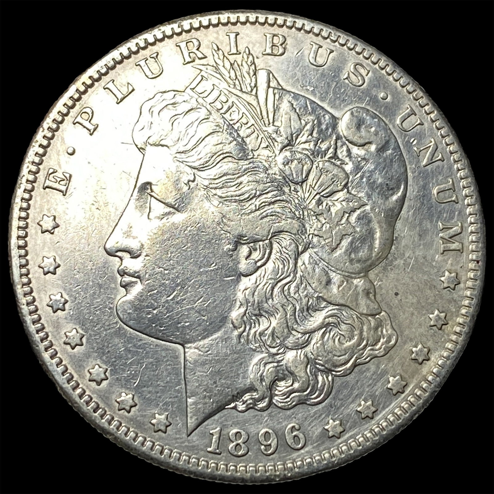 1896-S Silver Morgan Dollar CLOSELY UNCIRCULATED: 1896-S Silver Morgan Dollar CLOSELY UNCIRCULATED