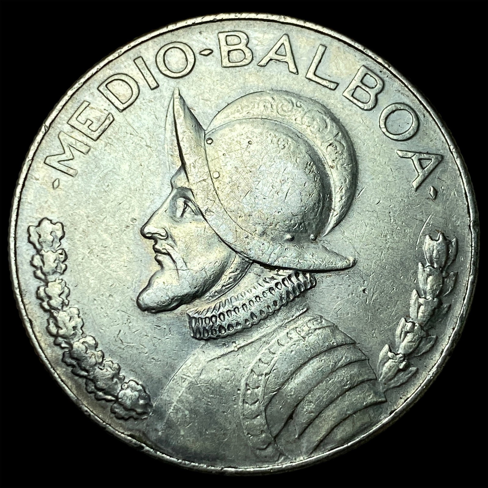 1968 Panama Silver 1/2 Balboa: 1968 Panama Silver 1/2 Balboa