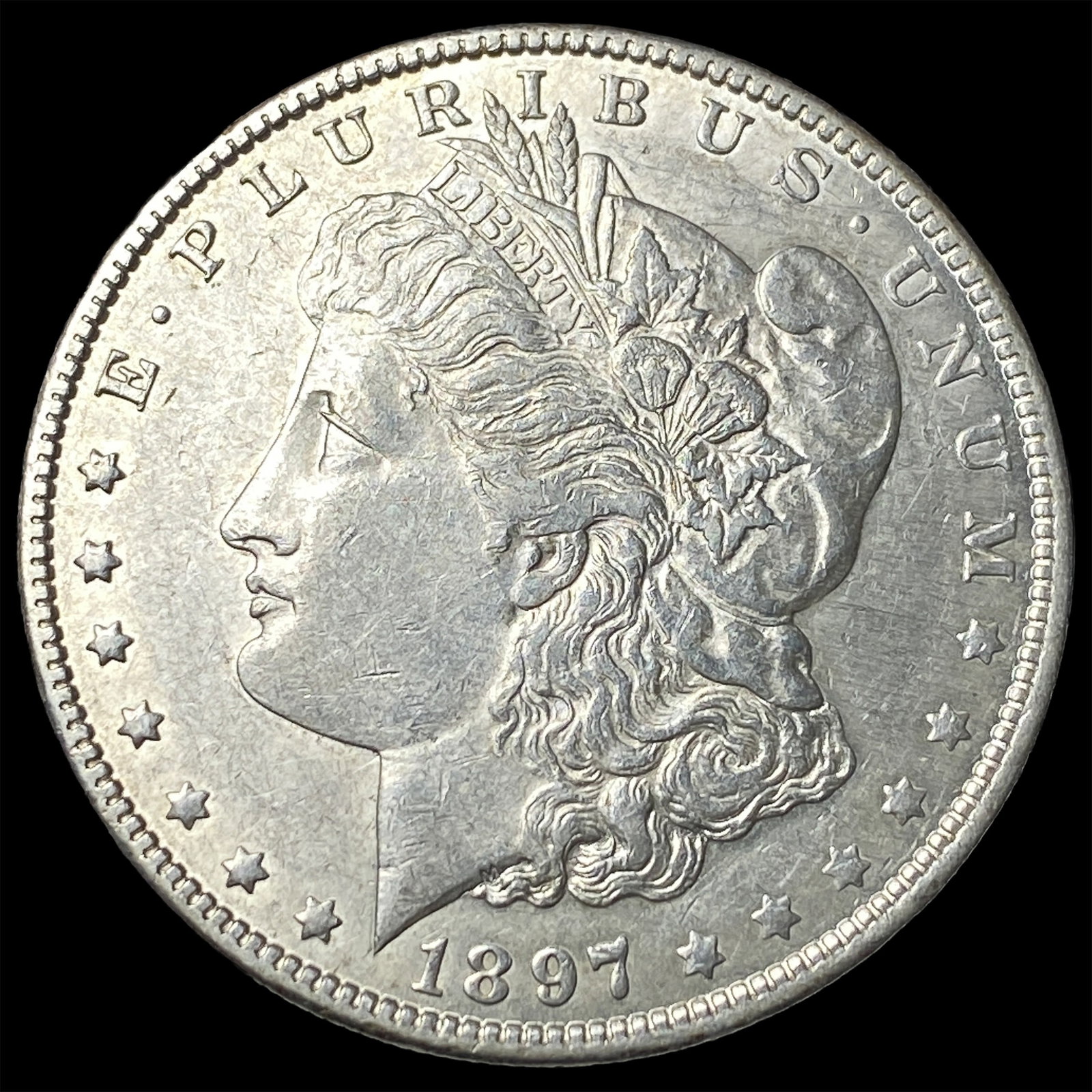 1897-O Silver Morgan Dollar CLOSELY UNCIRCULATED: 1897-O Silver Morgan Dollar CLOSELY UNCIRCULATED
