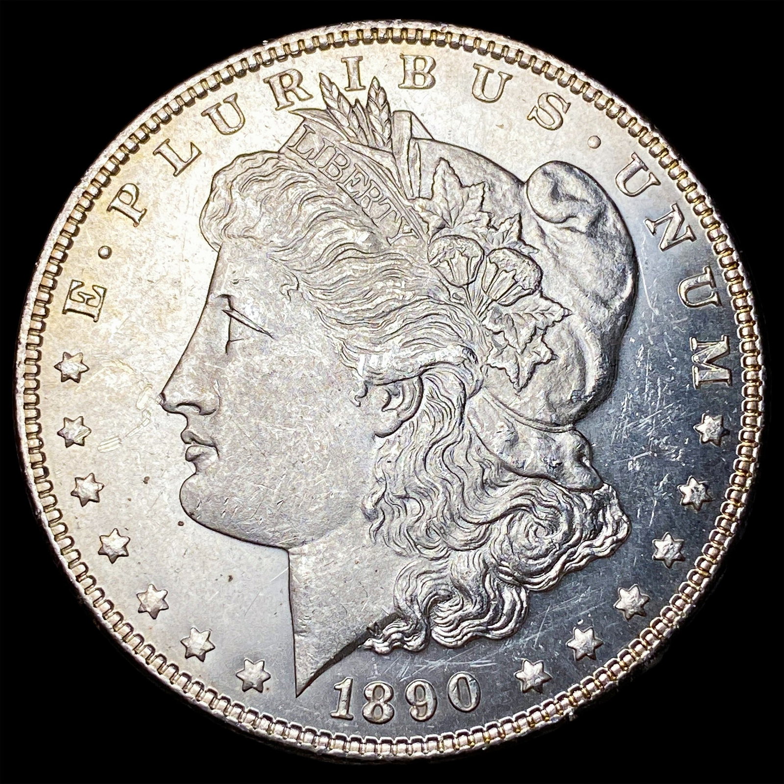 1890 Silver Morgan Dollar UNCIRCULATED: 1890 Silver Morgan Dollar UNCIRCULATED