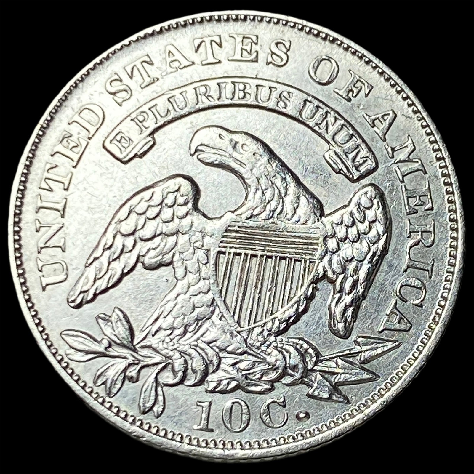 1836 Silver Capped Bust Dime UNCIRCULATED - 2