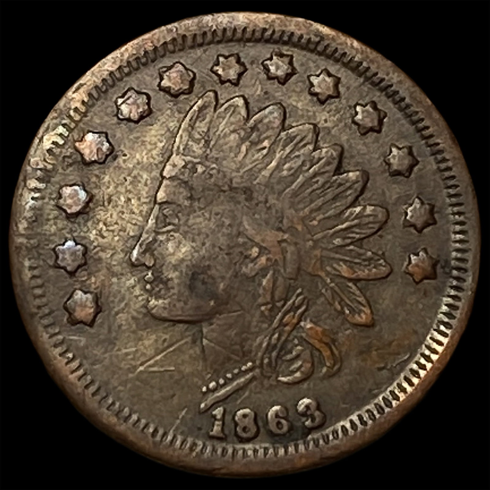 1863 Civil War Token JM Robinson LIGHTLY CIRCULATED: 1863 Civil War Token JM Robinson LIGHTLY CIRCULATED