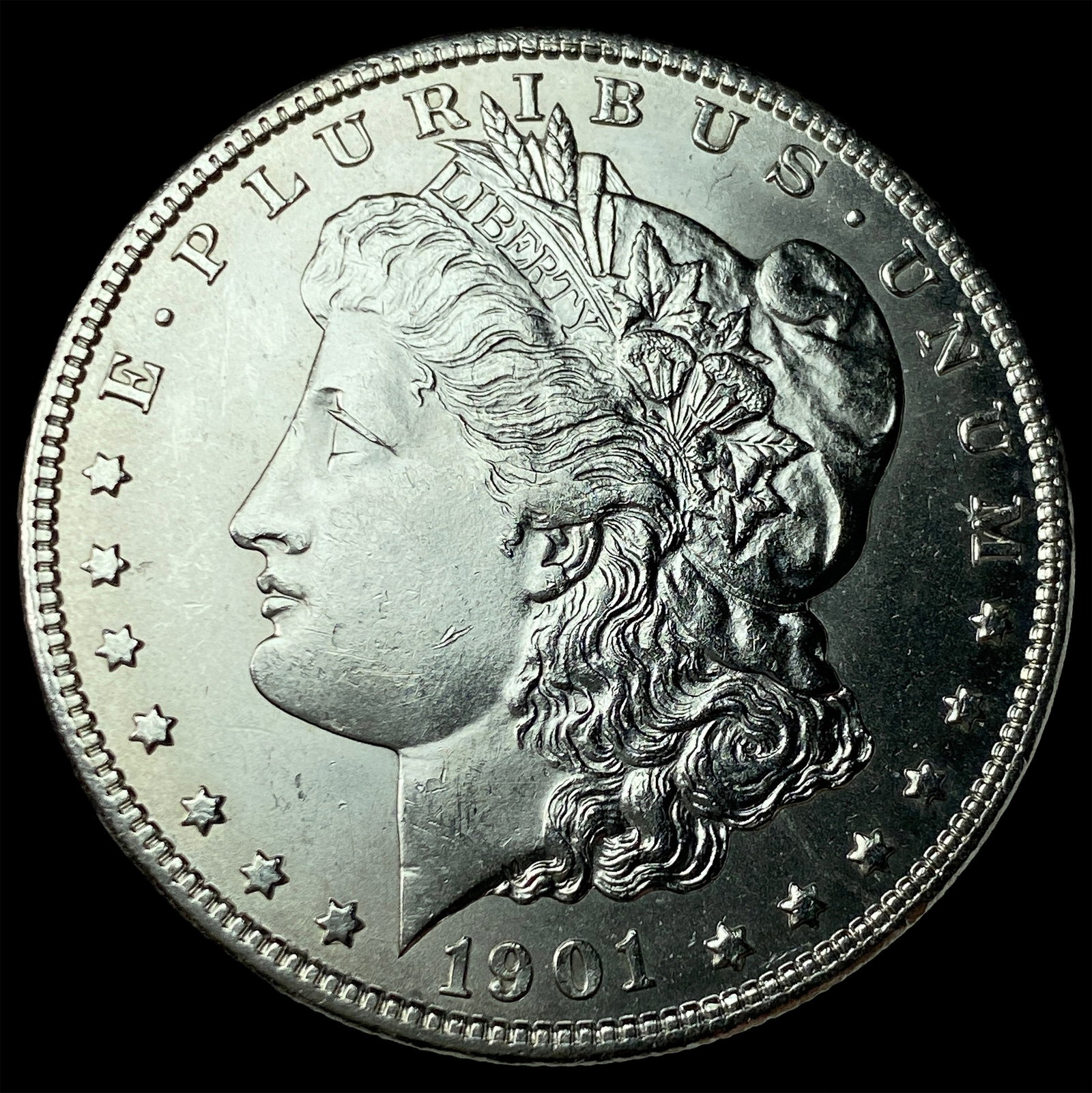 1901-O Silver Morgan Dollar UNCIRCULATED: 1901-O Silver Morgan Dollar UNCIRCULATED