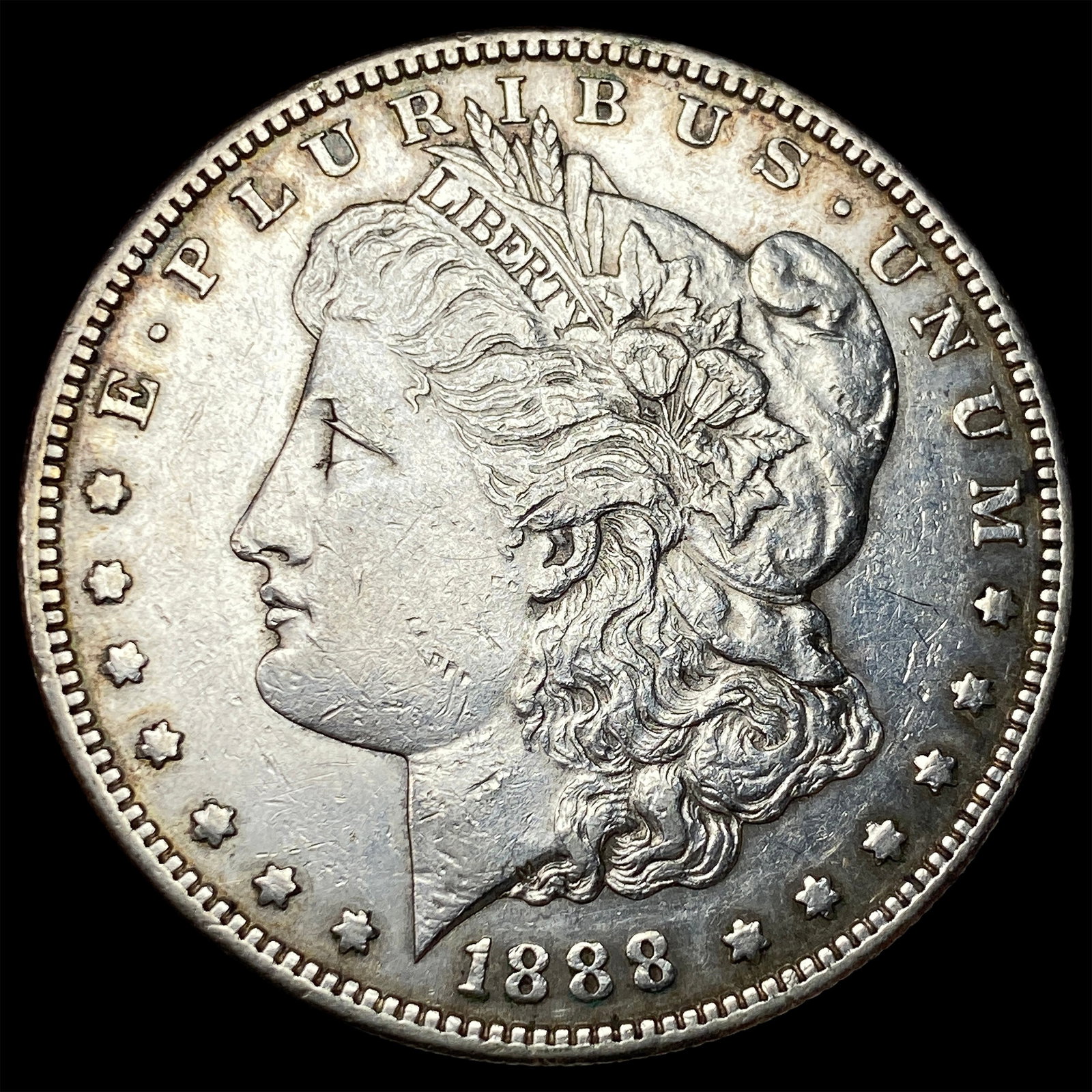 1888-S Silver Morgan Dollar CLOSELY UNCIRCULATED (1 of 2)