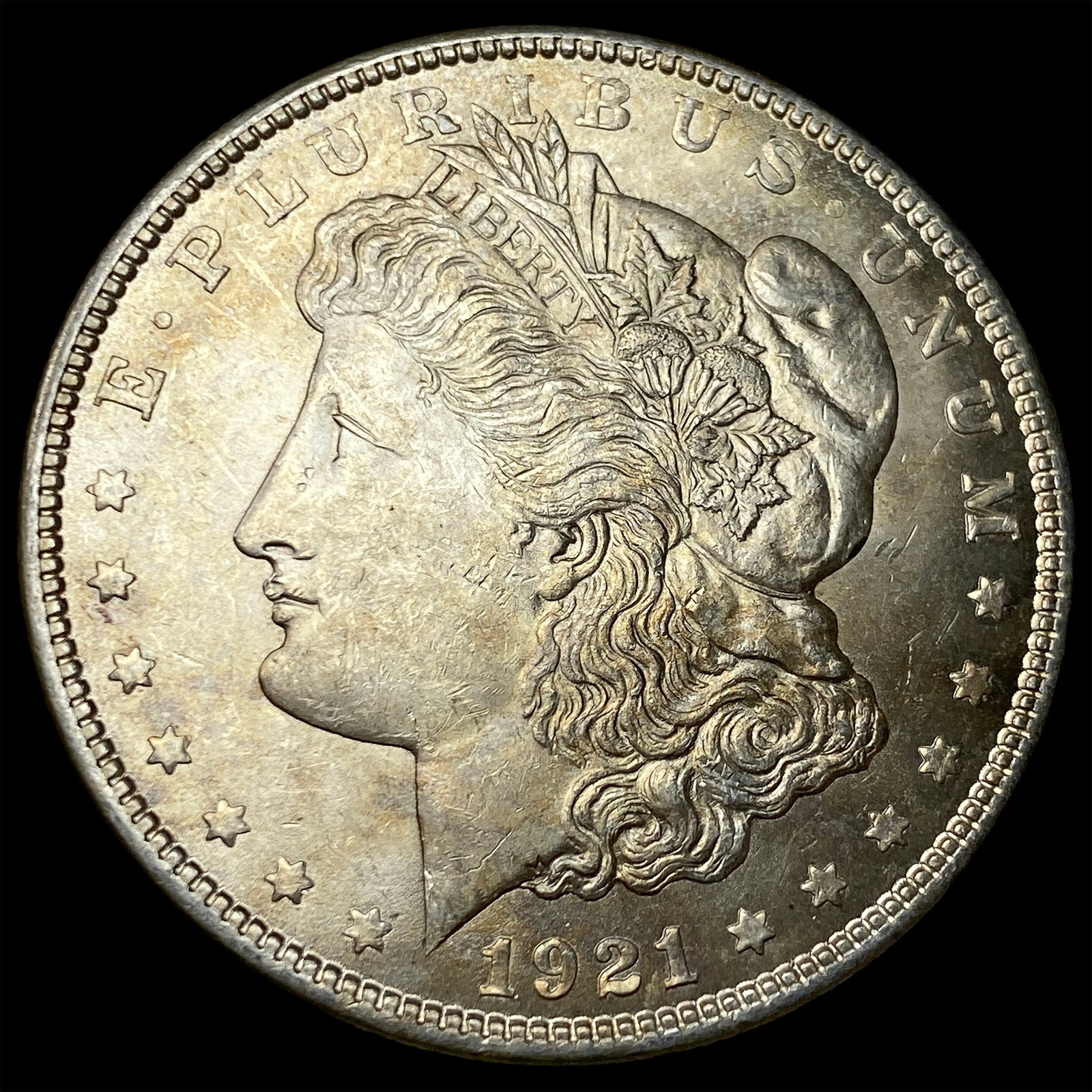 1921 Silver Morgan Dollar CHOICE BU (1 of 2)