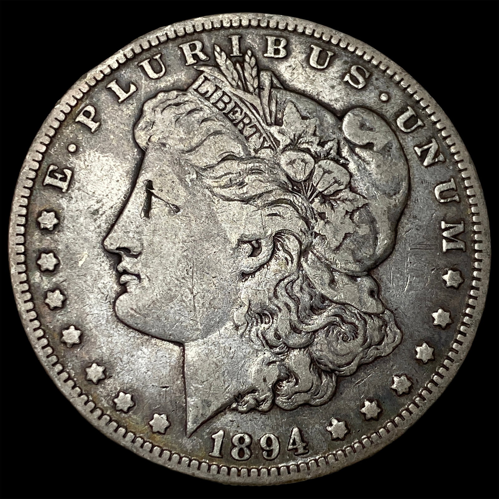 1894-O Silver Morgan Dollar LIGHTLY CIRCULATED: 1894-O Silver Morgan Dollar LIGHTLY CIRCULATED