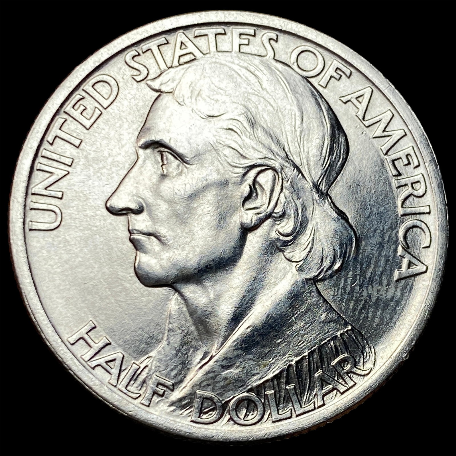 1936 Daniel Boone Bicentennial Half Dollar GEM BU (1 of 2)