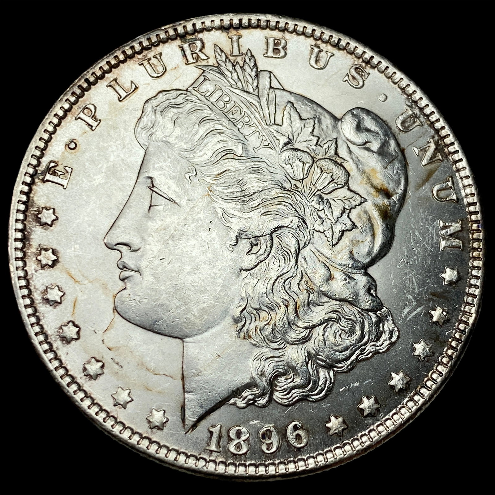 1896 Morgan Silver Dollar CHOICE BU (1 of 2)