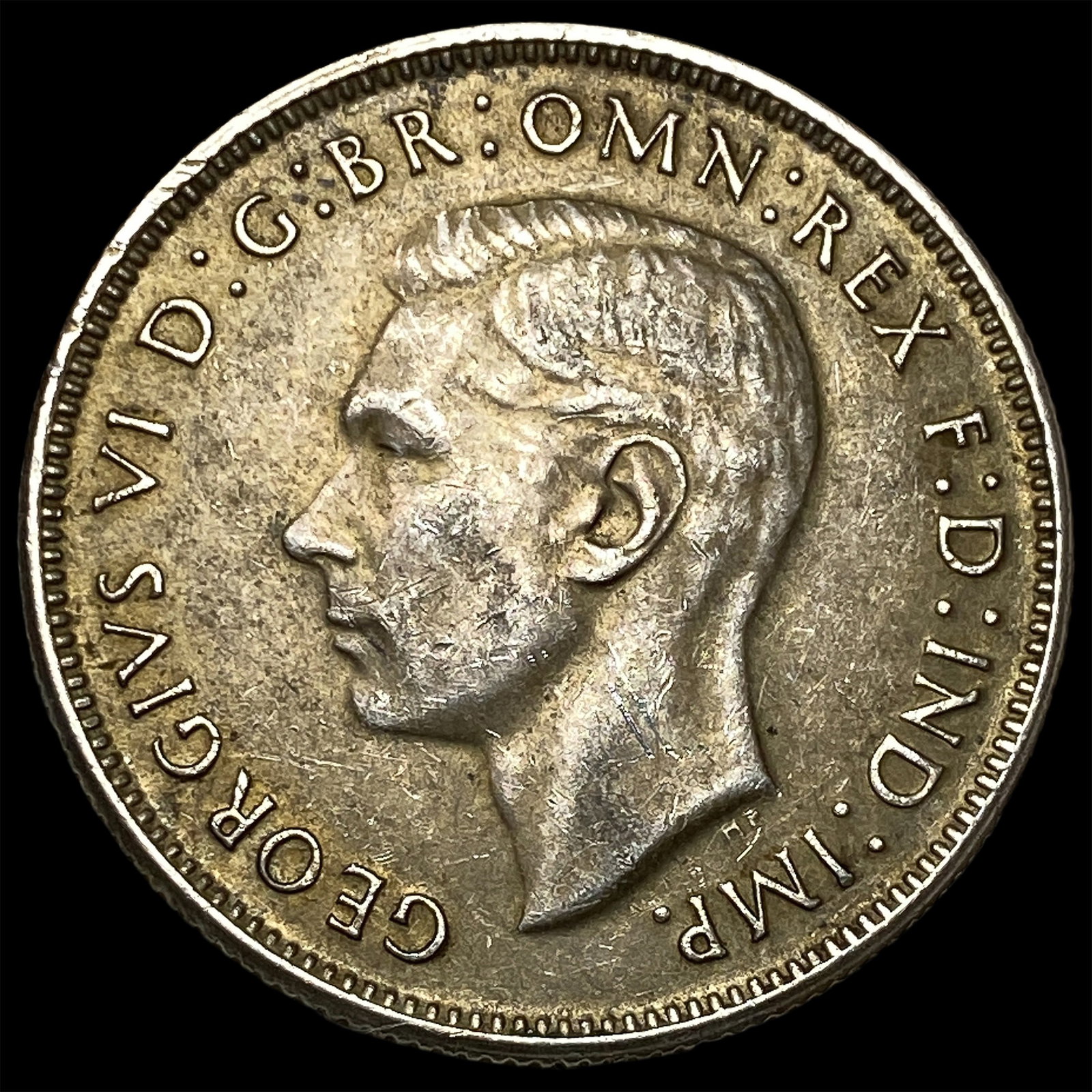 1944 Australia Silver 1 Florin: 1944 Australia Silver 1 Florin