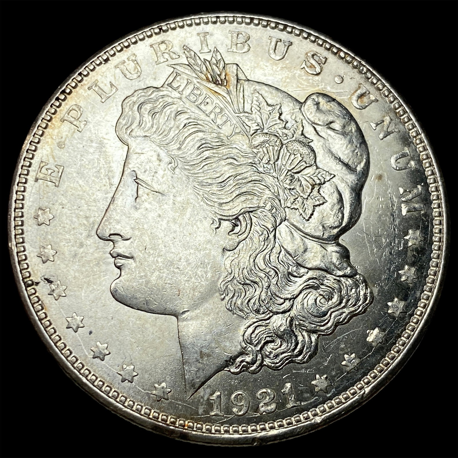 1921 Silver Morgan Dollar CHOICE BU (1 of 2)