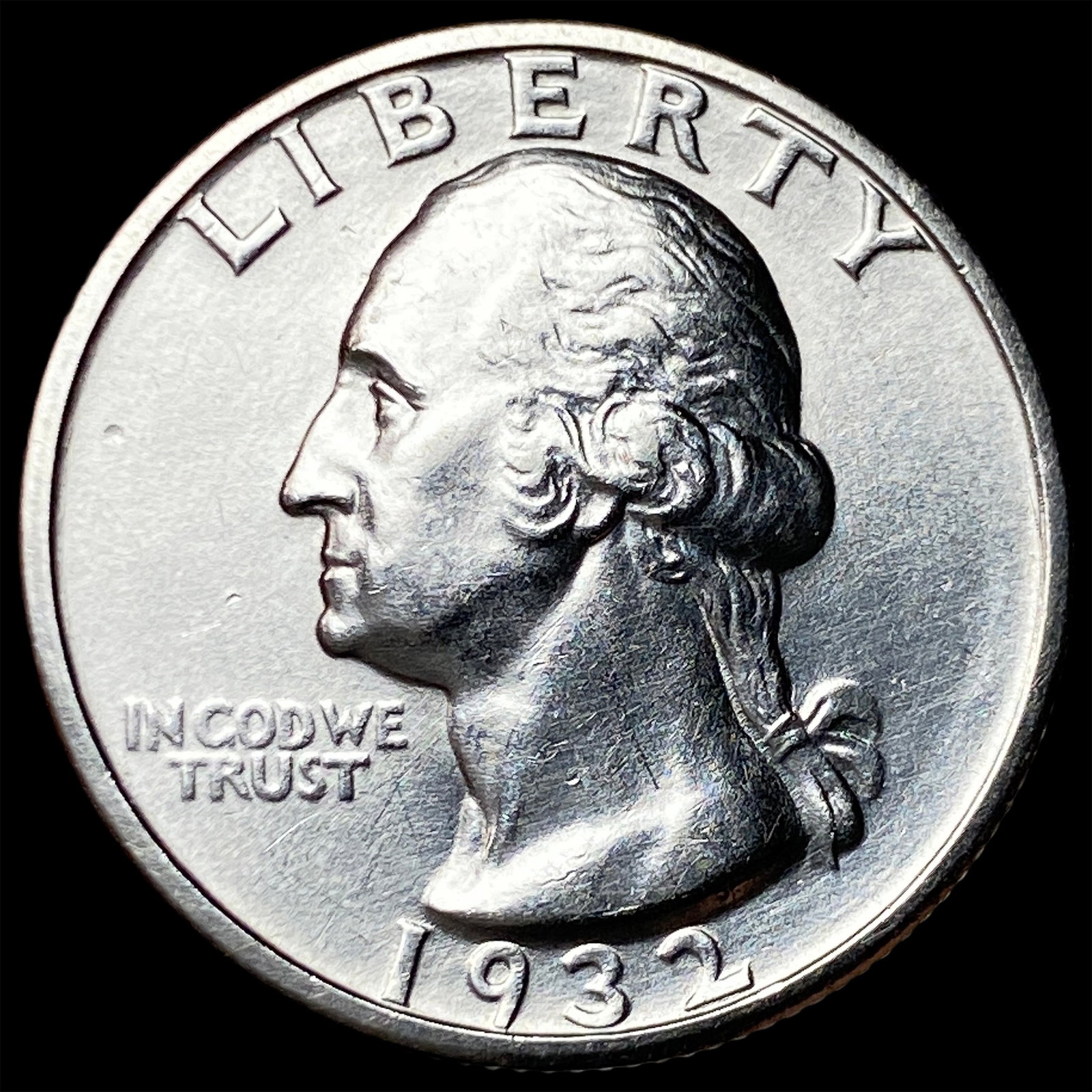 1932-S Silver Washington Quarter CHOICE BU: 1932-S Silver Washington Quarter CHOICE BU