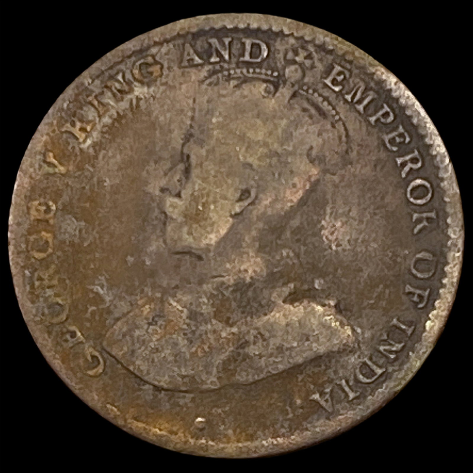1911 Ceylon Silver 10 Cents (1 of 2)