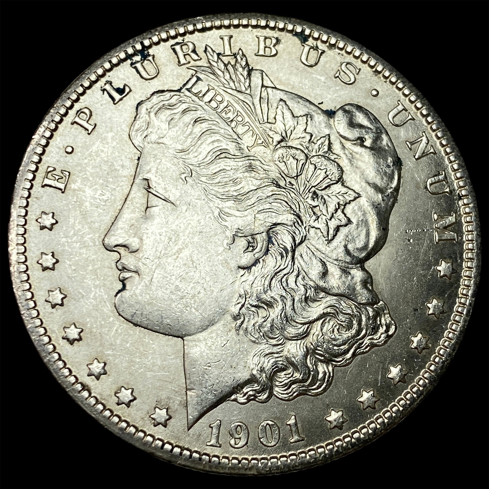 1901-O Silver Morgan Dollar UNCIRCULATED: 1901-O Silver Morgan Dollar UNCIRCULATED